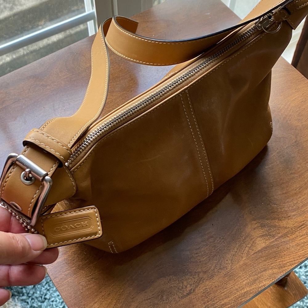Coach Brown Leather Men's Belt Bag